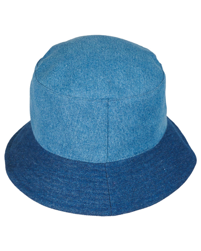 Bucket Hut mit Logo-Multi Denim Online Kaufen